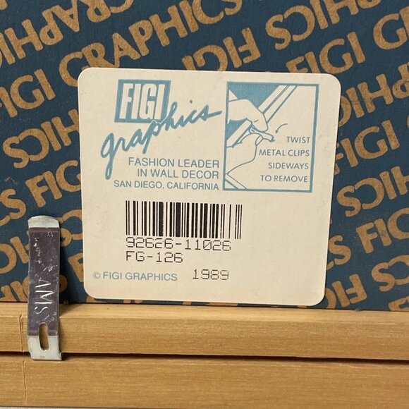 Framed Print 1989 Figi Graphics Illustration By Darcy Gerdes Cow Pie 12 x 7 Farm - Picture 5 of 13